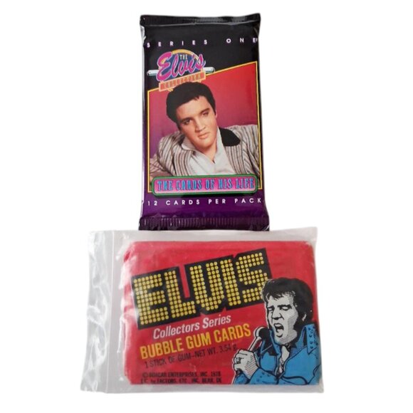 1992 ELVIS Trading Cards New Lot of 7 Series 1 & 1978 ELVIS Donruss Bubble Gum - Picture 7 of 10